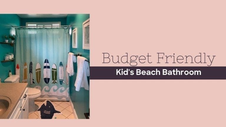 Kids Beach Bathroom Project