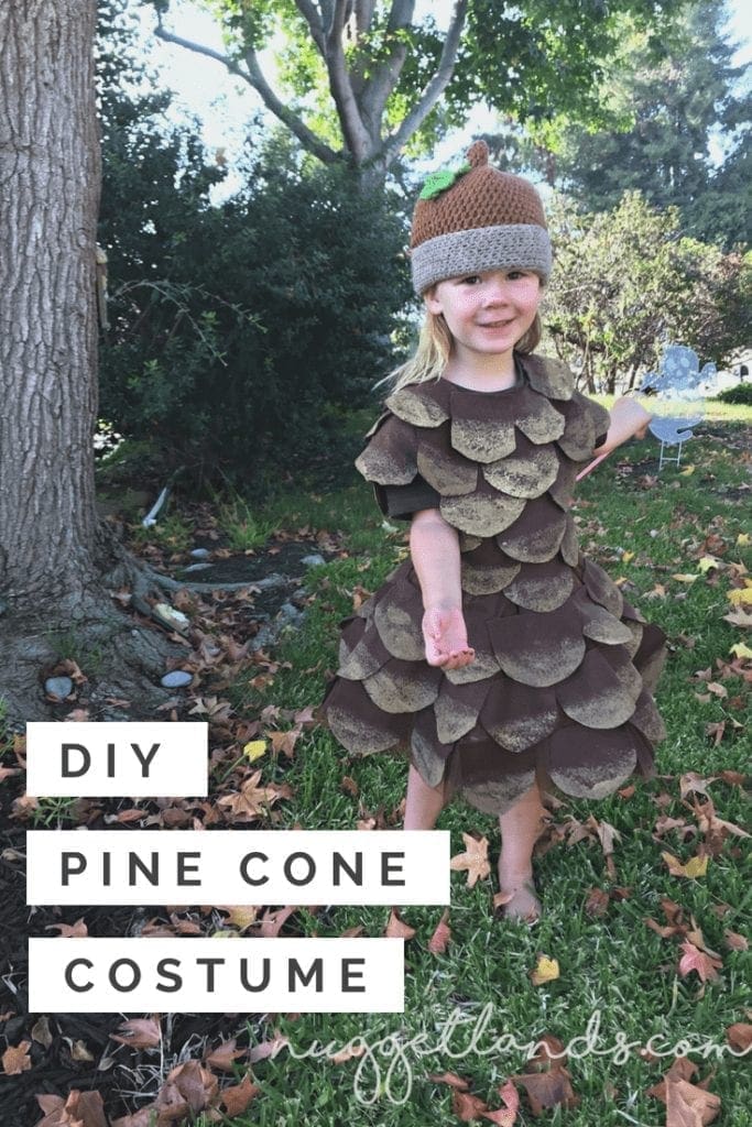 How to make a unique DIY Pine Cone Halloween Costume