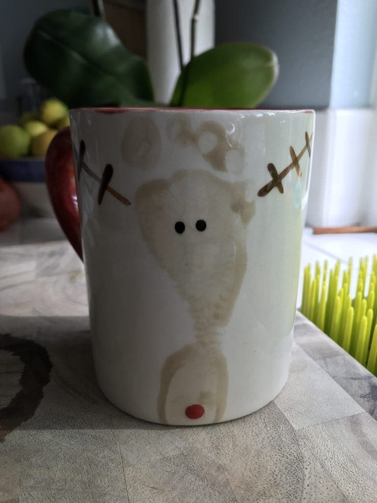 Rudolph Footprint Craft