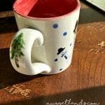 holiday craft mug finished
