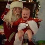 Baby with Santa