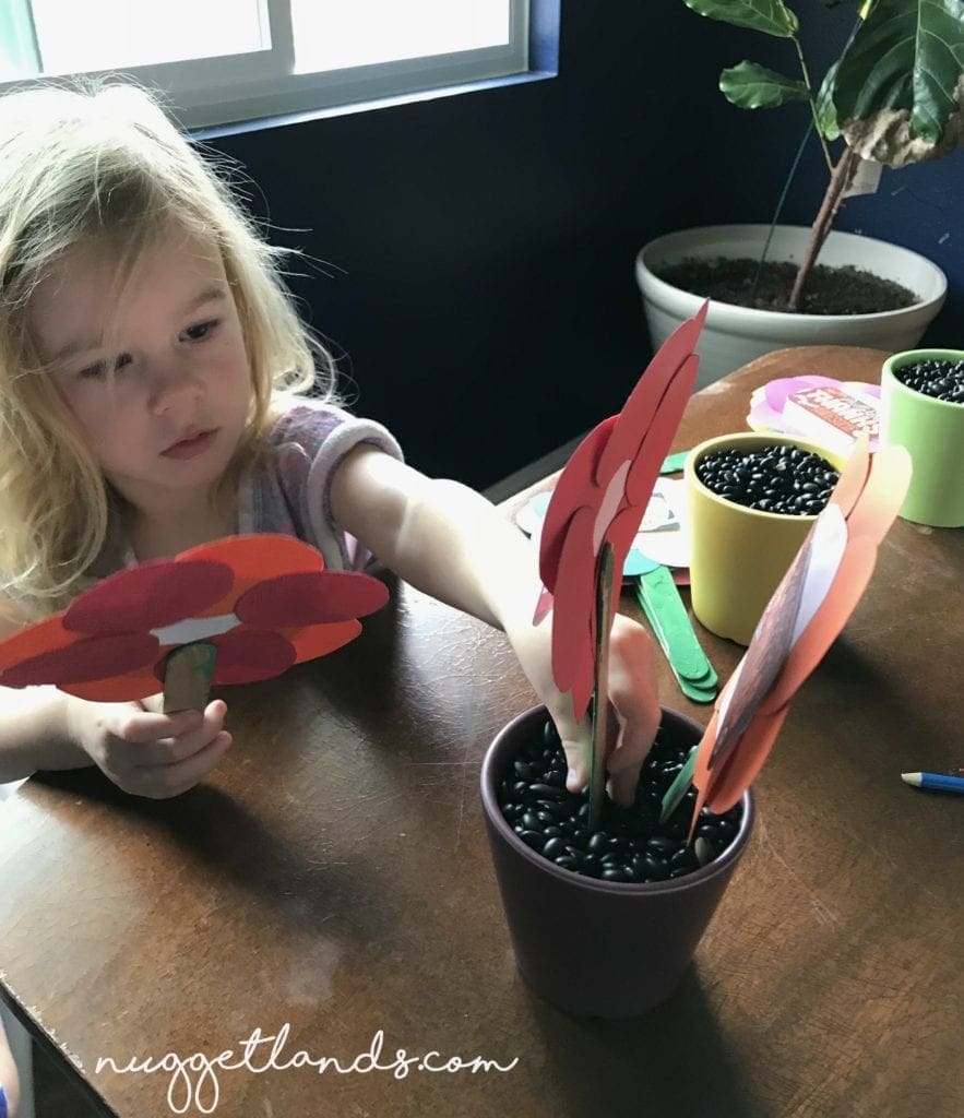 Teacher Appreciation Craft Finishing
