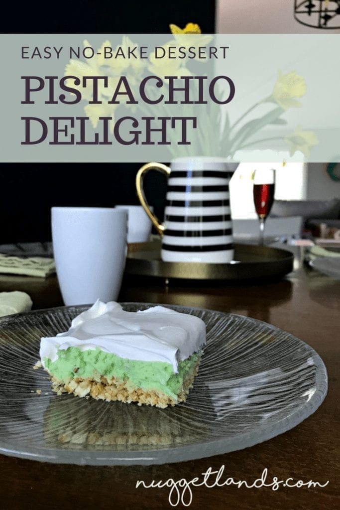 Pistachio Delight an Easy No-Bake Pistachio Dessert