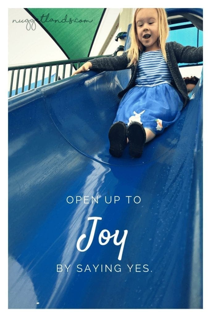 How Saying Yes Brought Unexpected Joy