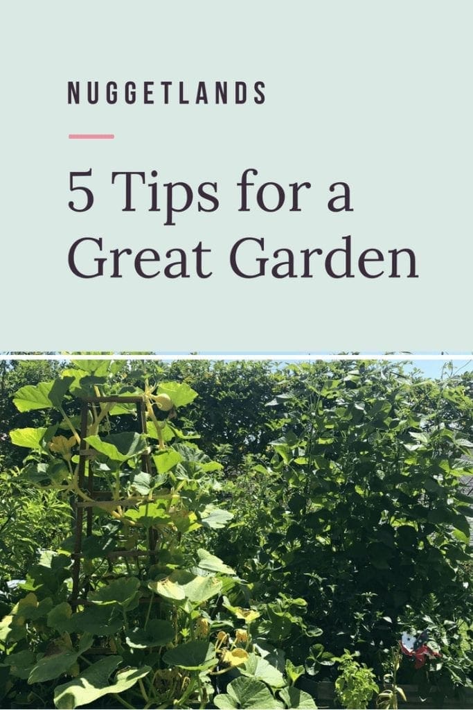 5 Garden Tips for Great Vegetables