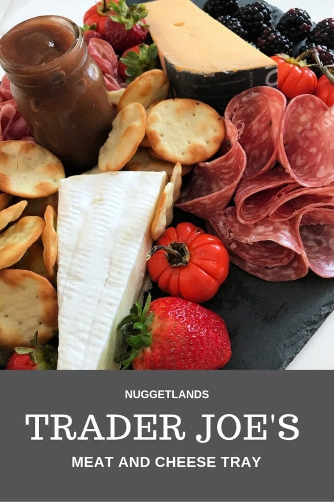 Meat and Cheese Tray From Trader Joe’s