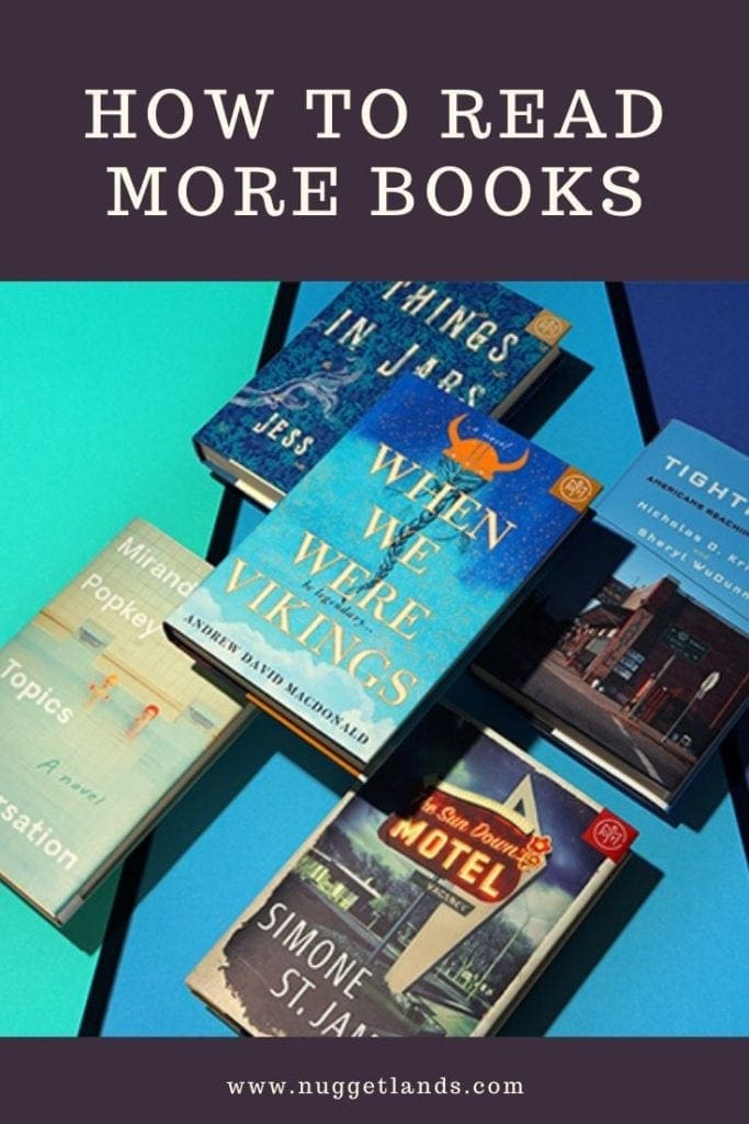How I’m going to read more books this year